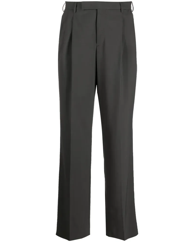 PT TORINO Klassische Bundfaltenhose - Grau Grau