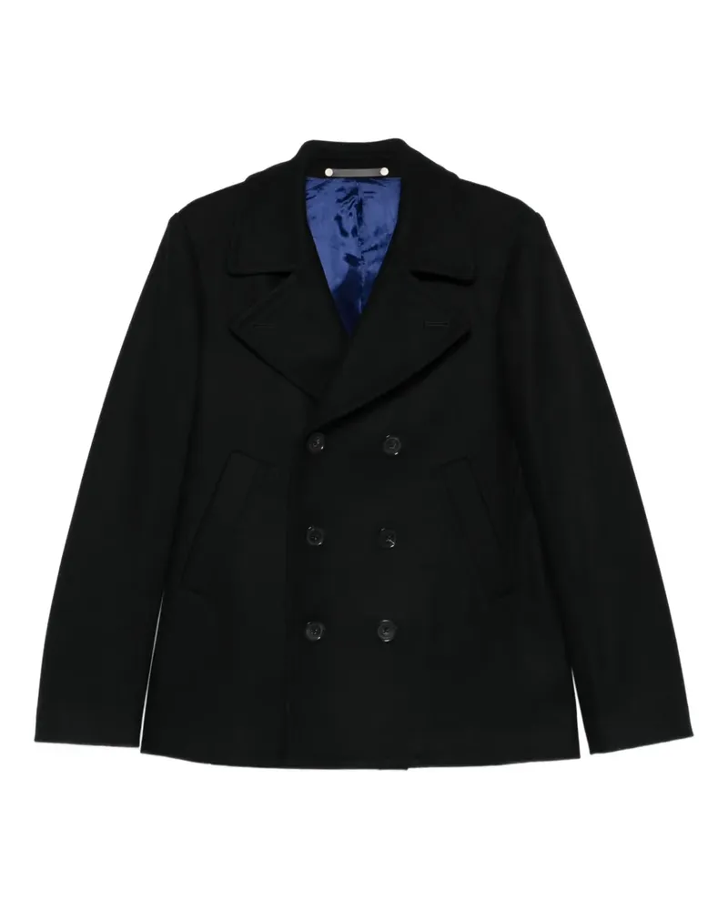 Paul Smith double-breasted peacoat - Blau Blau