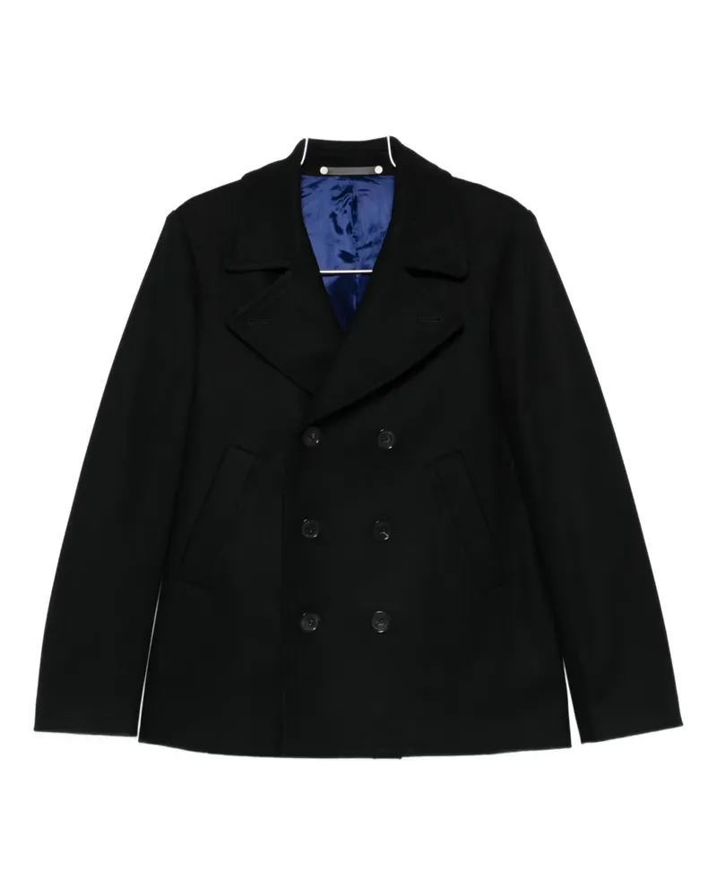 Paul Smith double-breasted peacoat - Blau Blau