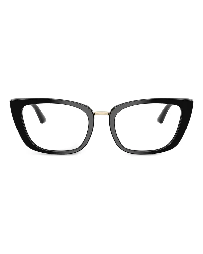 Jimmy Choo Brille im Cat-Eye-Design - Schwarz Schwarz