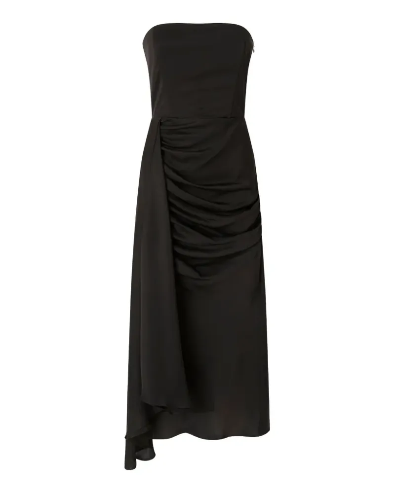 Pinko Drapiertes Bandeau-Kleid - Schwarz Schwarz