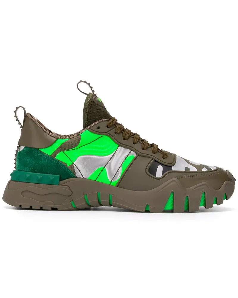 Valentino Garavani Rockrunner Plus' Sneakers - Grün Grün