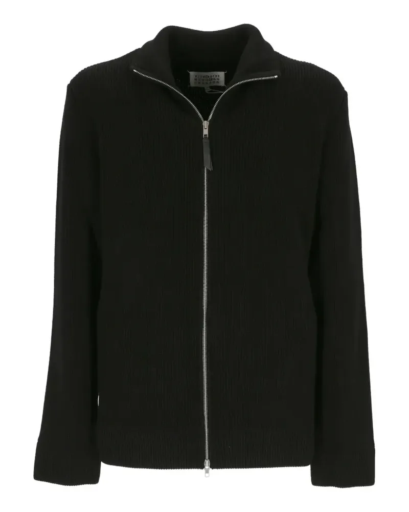 Maison Margiela Cardigan mit Reißverschluss - Schwarz Schwarz