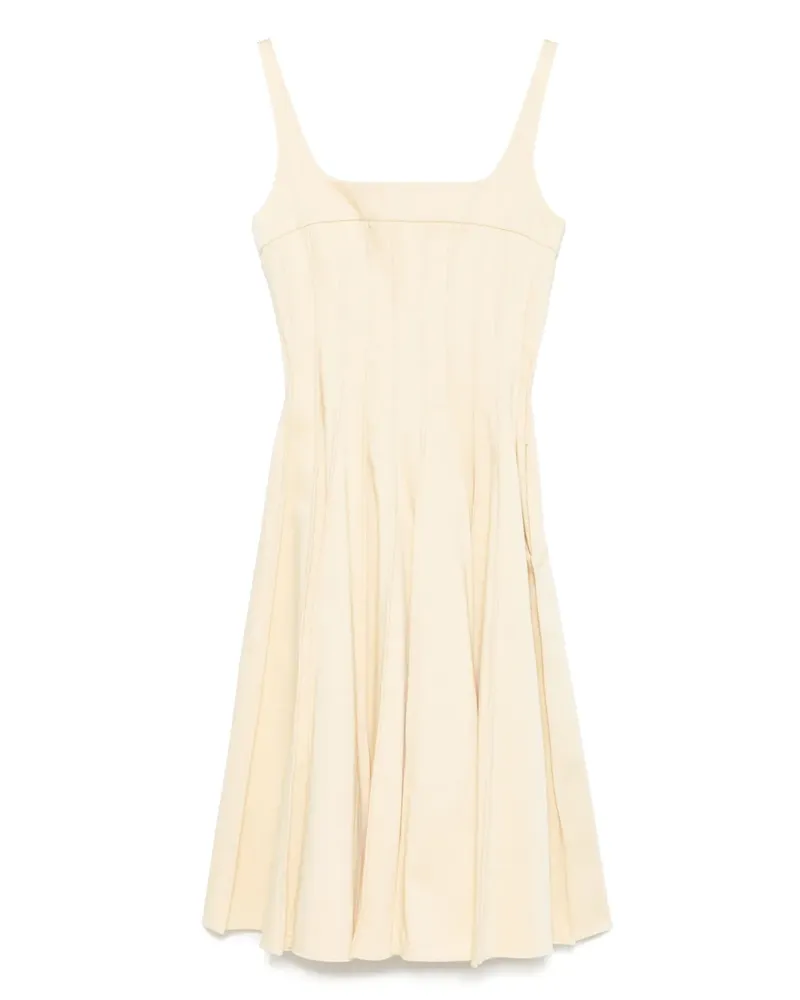 16ARLINGTON Amalia Midikleid - Gelb Gelb