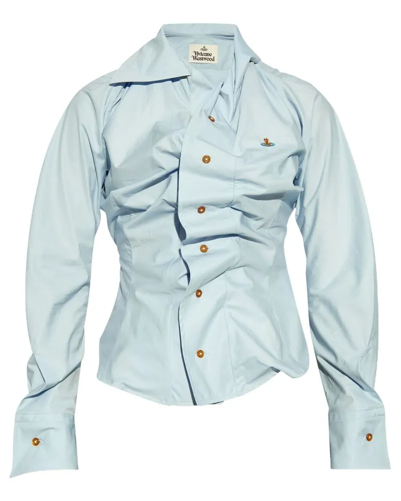 Vivienne Westwood Hemd aus Baumwolle - Blau Blau