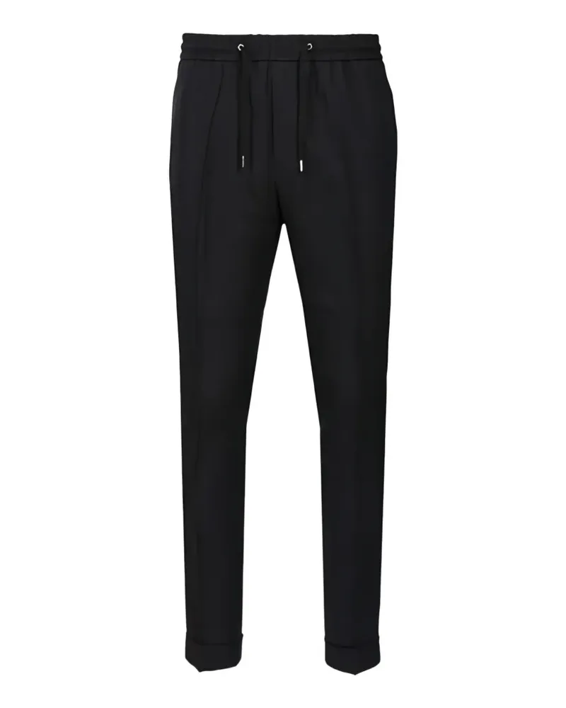 Paul Smith drawcord turn-up trousers - Blau Blau