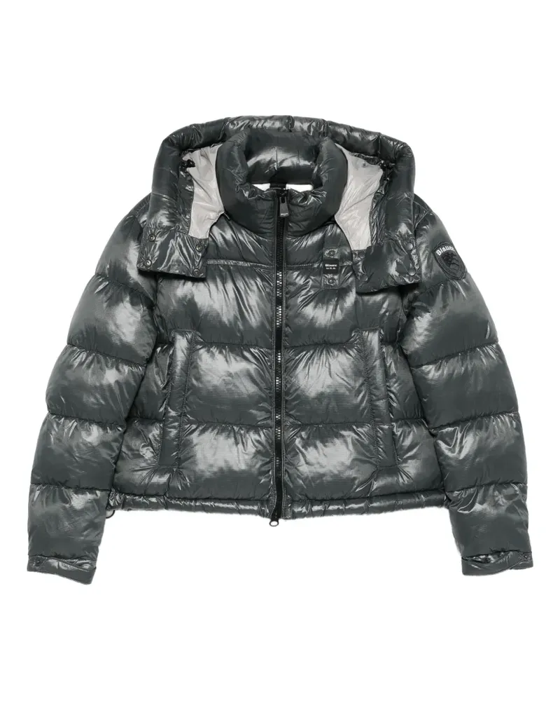 Blauer Gloria Jacke - Grau Grau