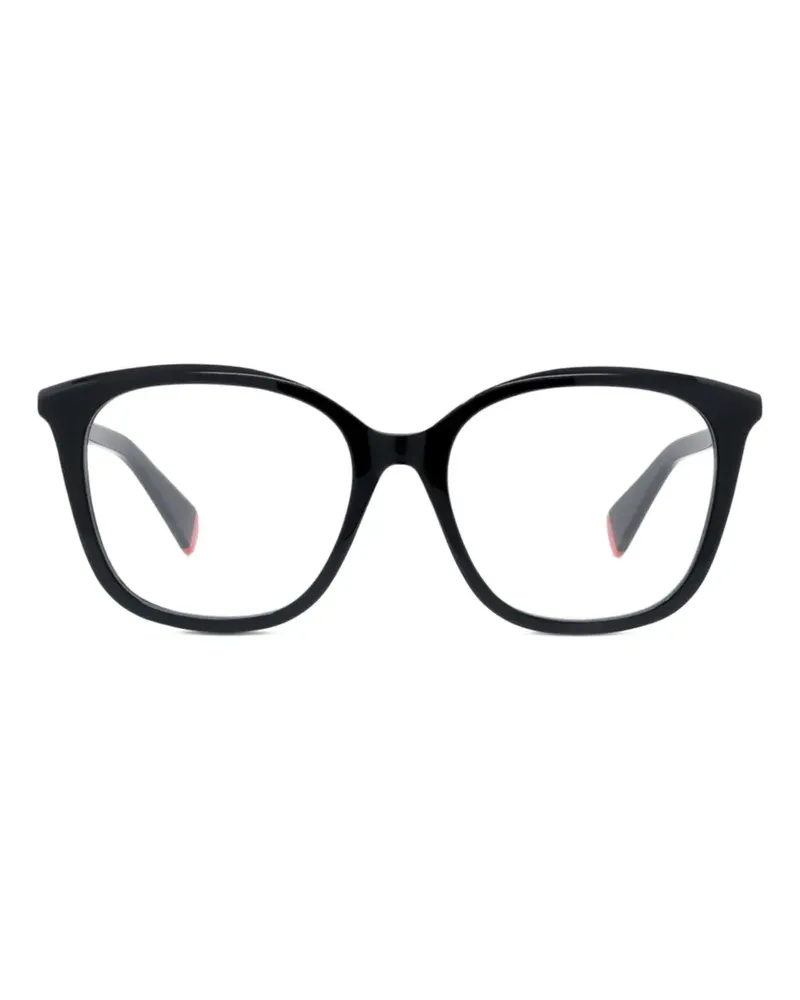 Kenzo Brille mit eckigem Gestell - Schwarz Schwarz