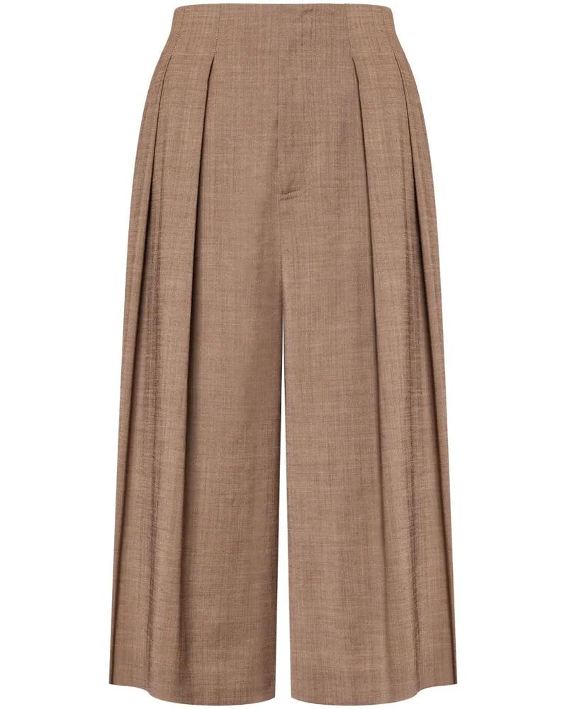 Philosophy Di Lorenzo Serafini Knielange Shorts - Braun Braun