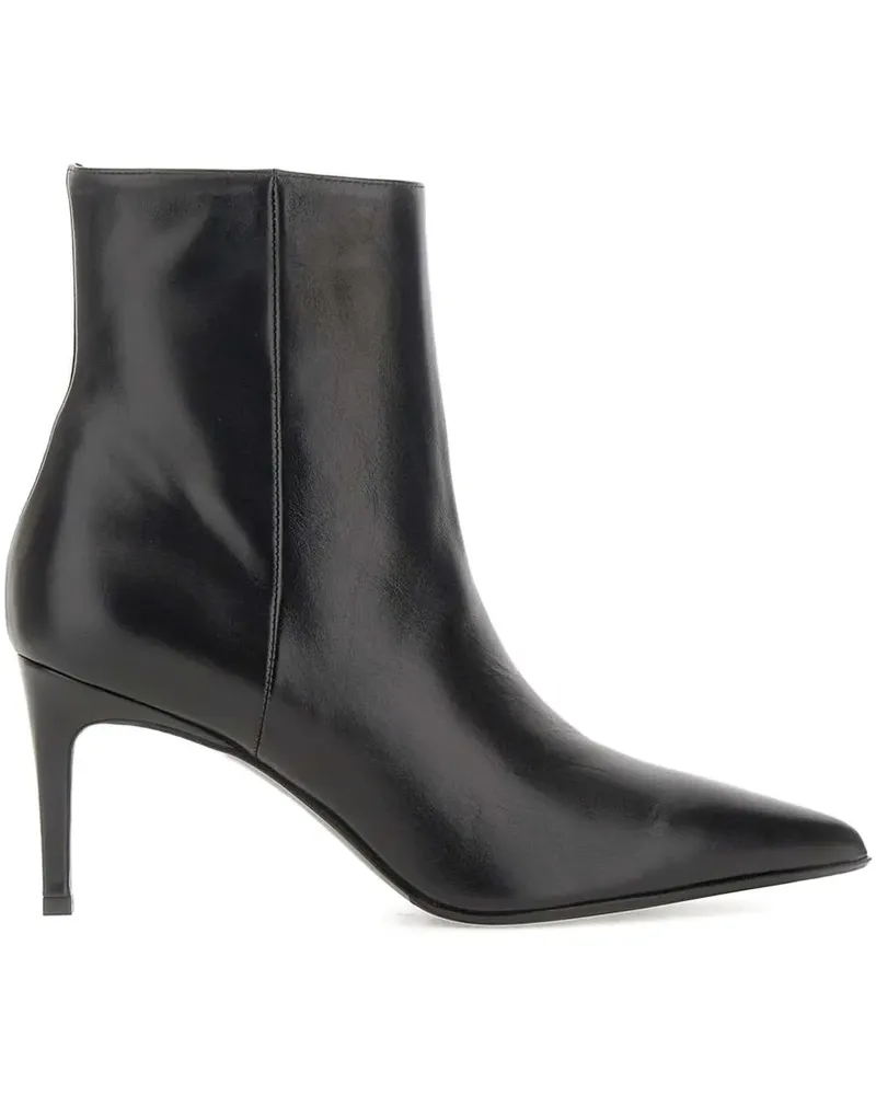 Sergio Levantesi pointed-toe ankle boots - Schwarz Schwarz