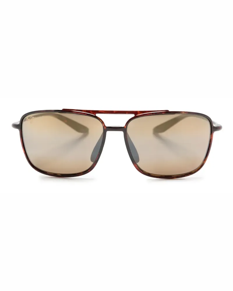 Maui Jim Verspiegelte Kaupo Gap Sonnenbrille - Braun Braun