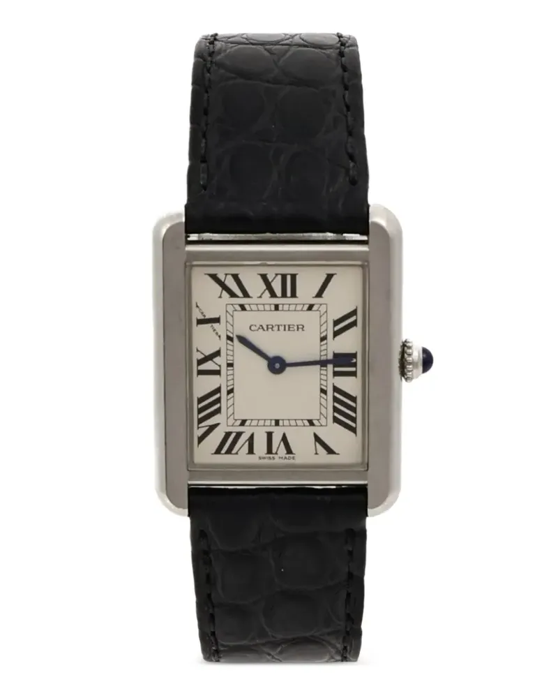 Cartier Tank Solo Armbanduhr 30mm - Weiß Weiß