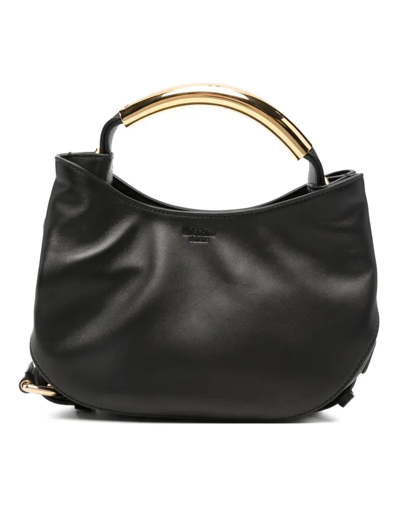Moschino Klassische Tote Bag - Schwarz Schwarz