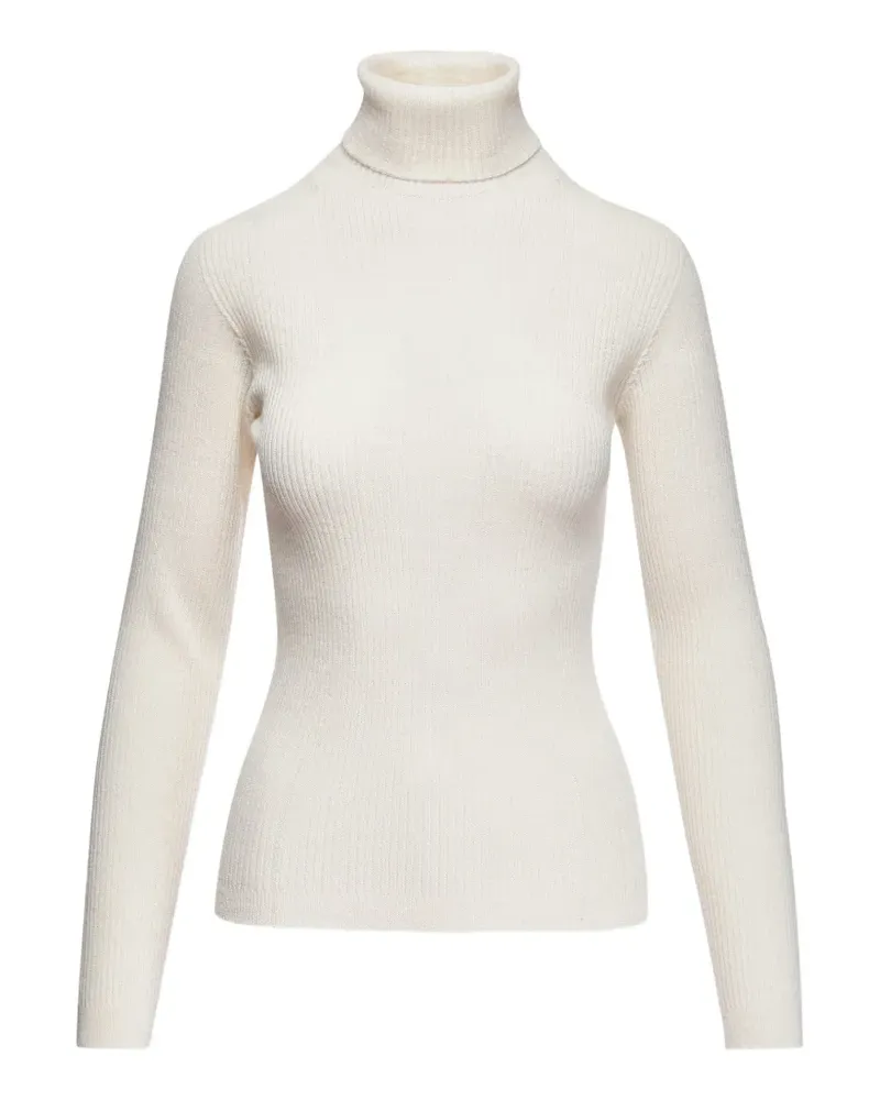 Essentiel Gerippter Kelmuse2 Rollkragenpullover - Nude Nude