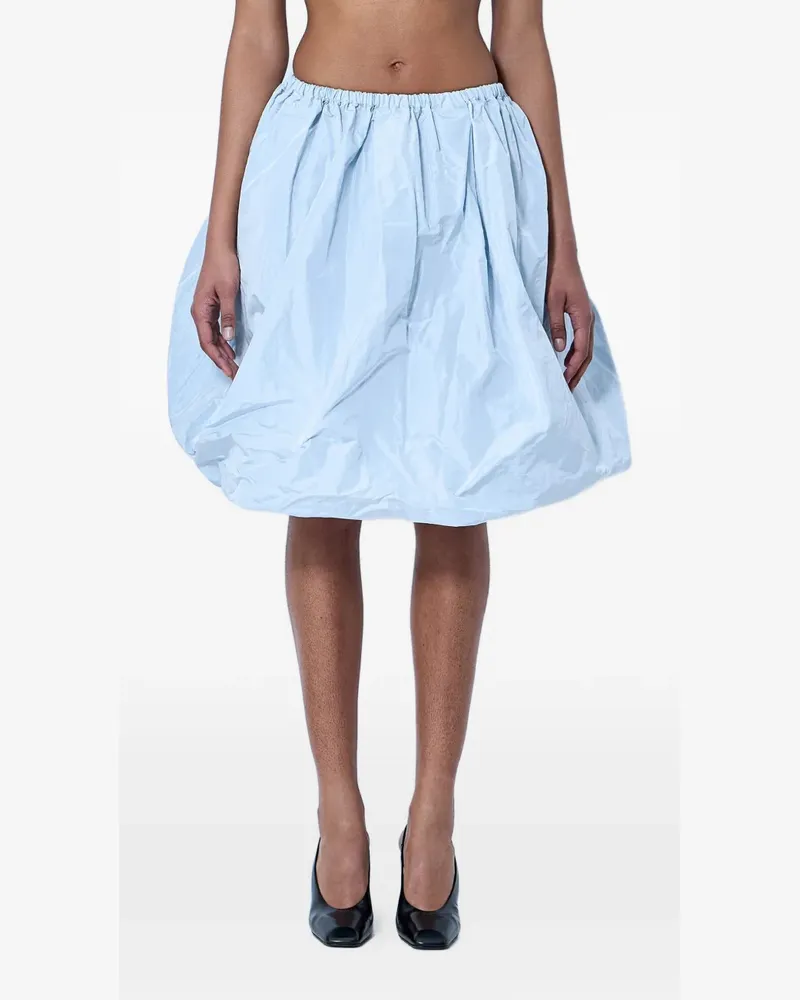 Prada balloon-silhouette skirt - Blau Blau