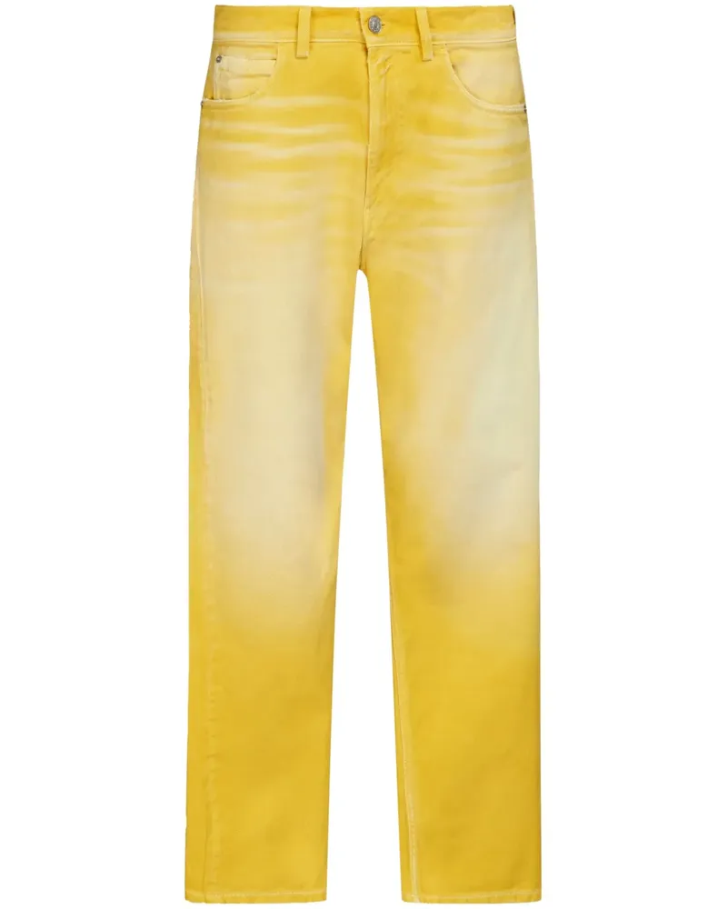 Marni Jeans mit geradem Bein - Gelb Gelb