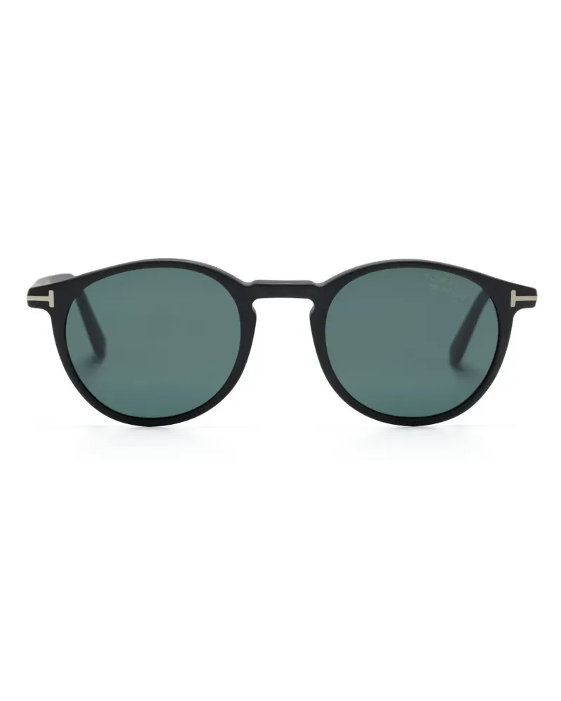 Tom Ford Runde Andrea-02 Sonnenbrille - Schwarz Schwarz