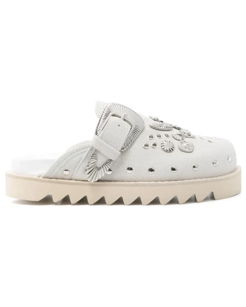 Toga Sabot Mules - Weiß Weiß