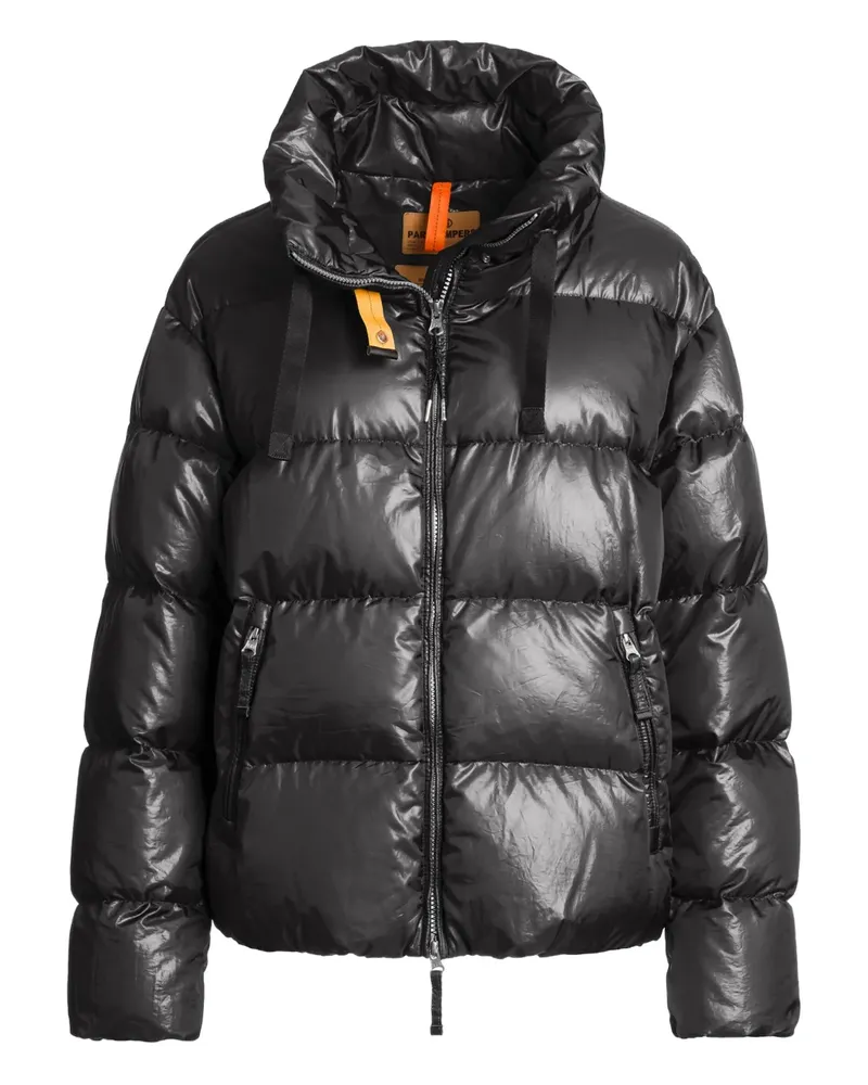 Parajumpers Siberia Cropped-Steppjacke - Schwarz Schwarz