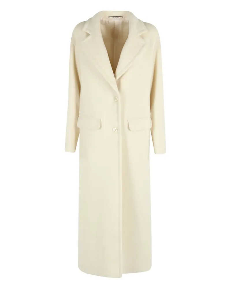 Tagliatore Carine flap-pocket coat - Nude Nude