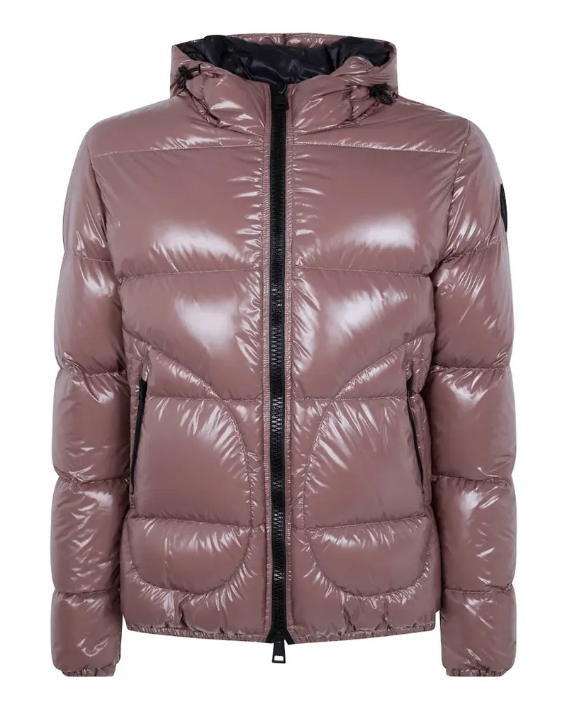 Herno gloss-finish padded coat - Rosa Rosa