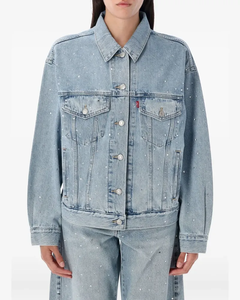 Levi's 90 Jacke mit Kristallen - Blau Blau
