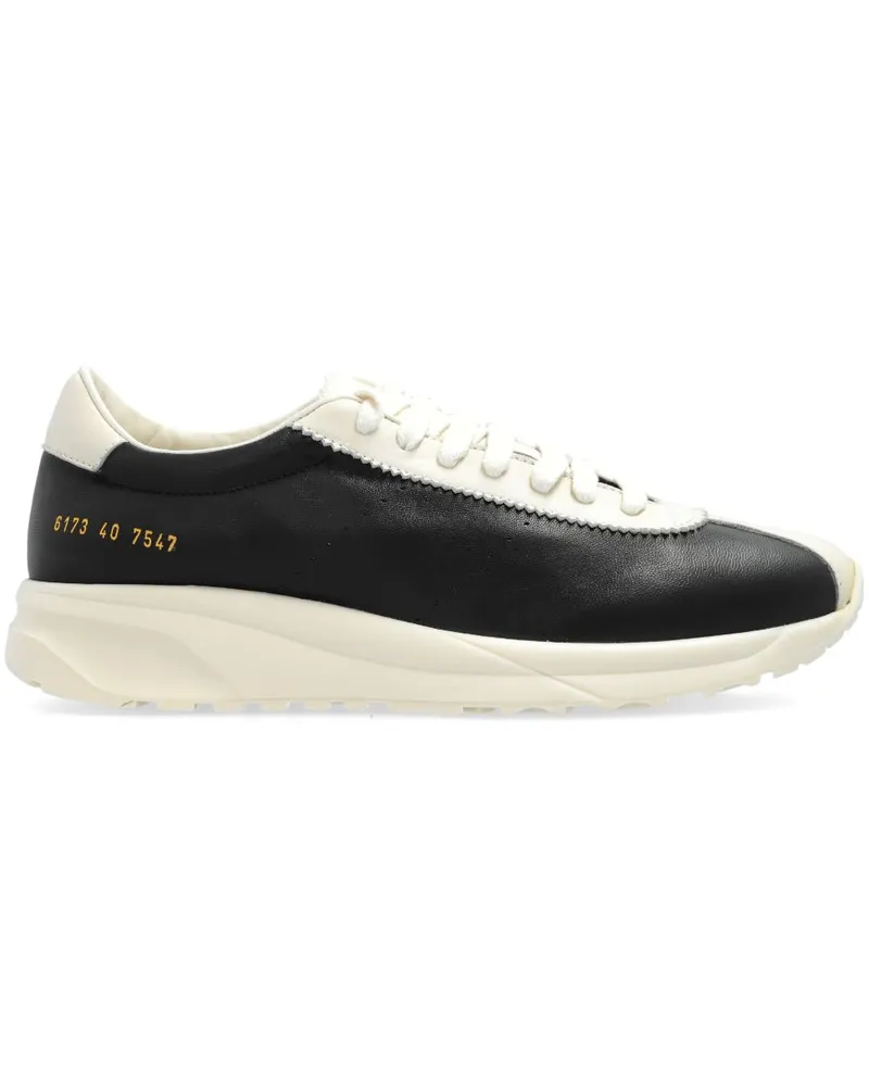 Common Projects Track Euro Sneakers - Schwarz Schwarz