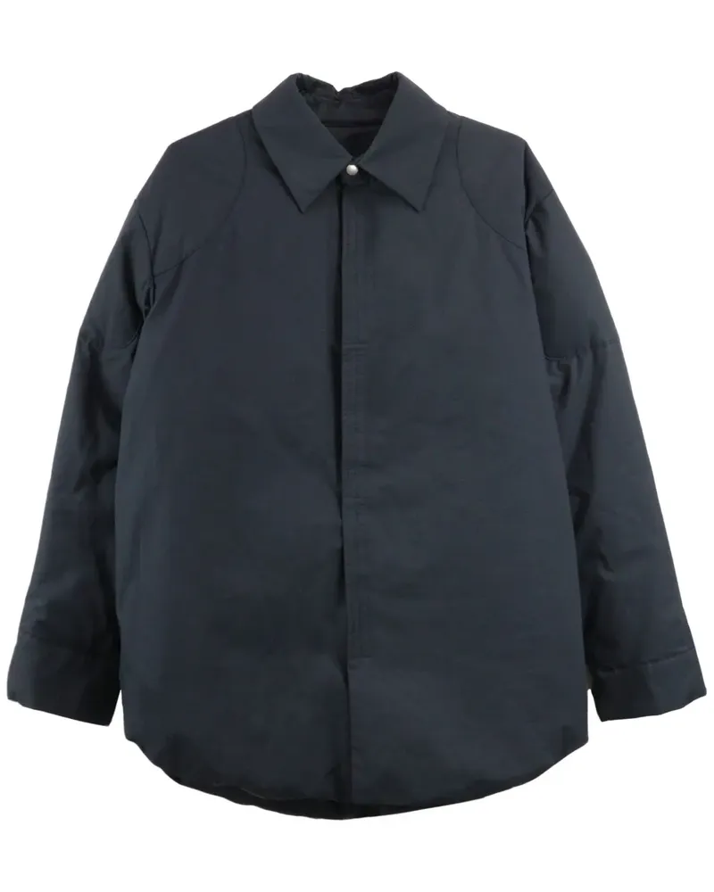 Jil Sander Gefütterte Jacke - Blau Blau
