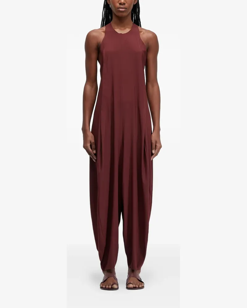 Osklen Ärmelloser Jumpsuit - Rot Rot