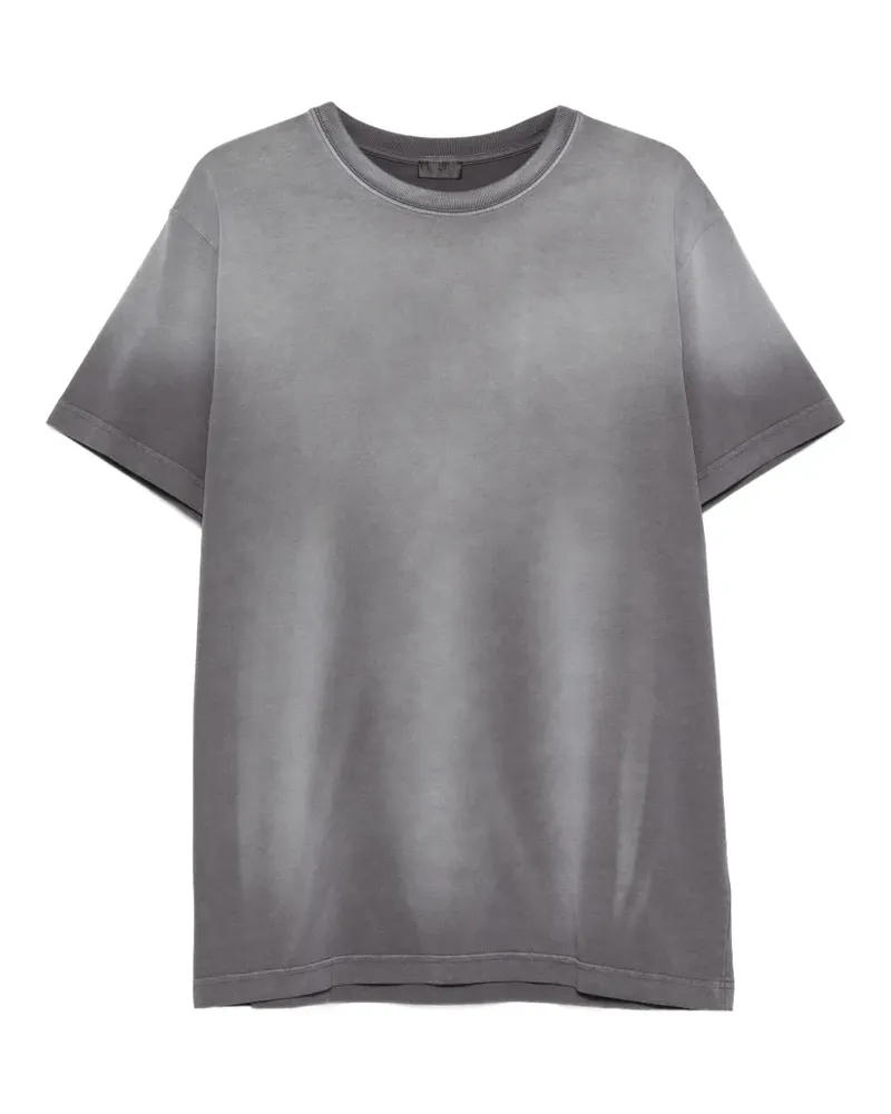 Thierry Mugler T-Shirt mit Rundhalsausschnitt - Grau Grau