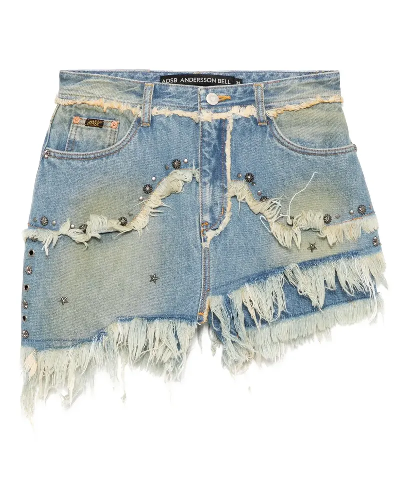 Andersson Bell Klassische Jeans-Shorts - Blau Blau