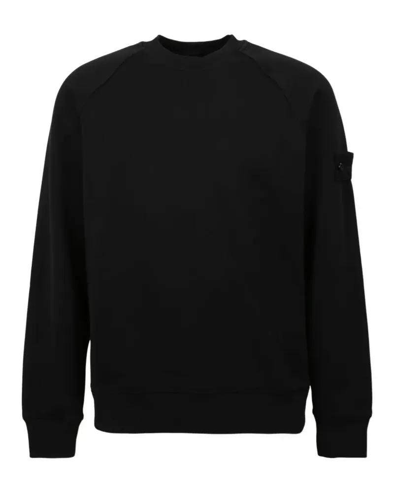 Stone Island Sweatshirt mit Patch - Blau Blau