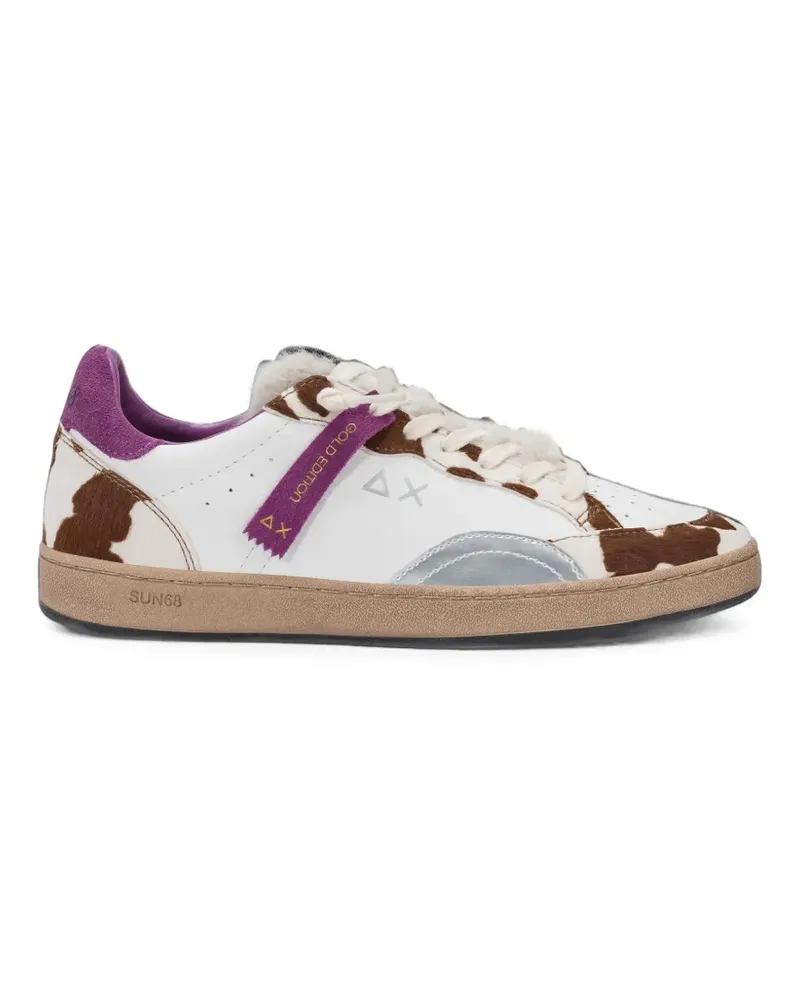Sun68 Urban Street Animalier panelled sneakers - Weiß Weiß