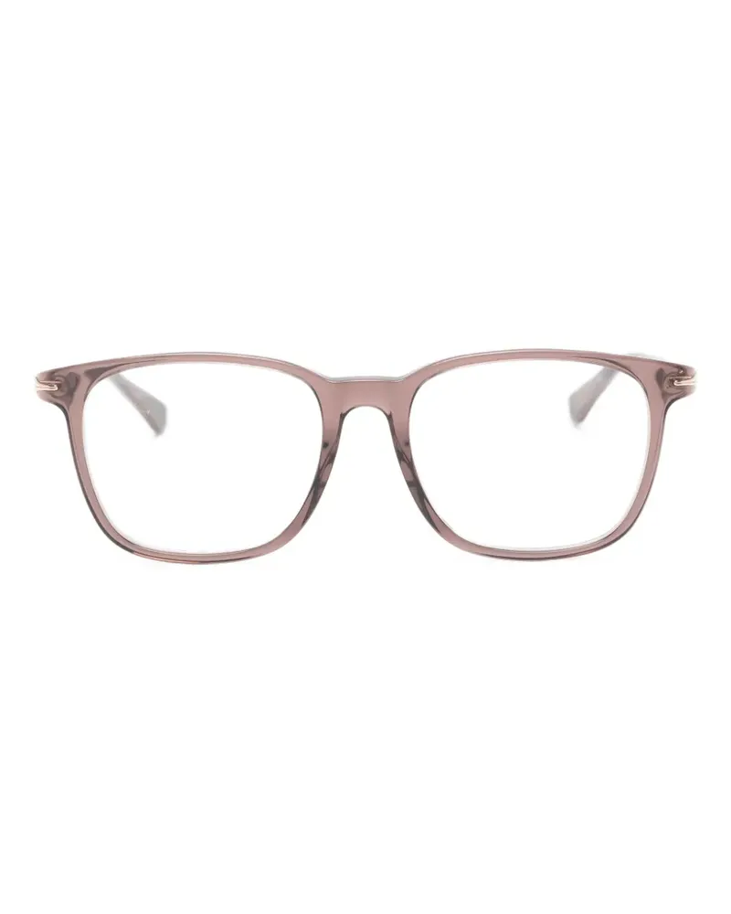 Montblanc square-frame glasses - Braun Braun