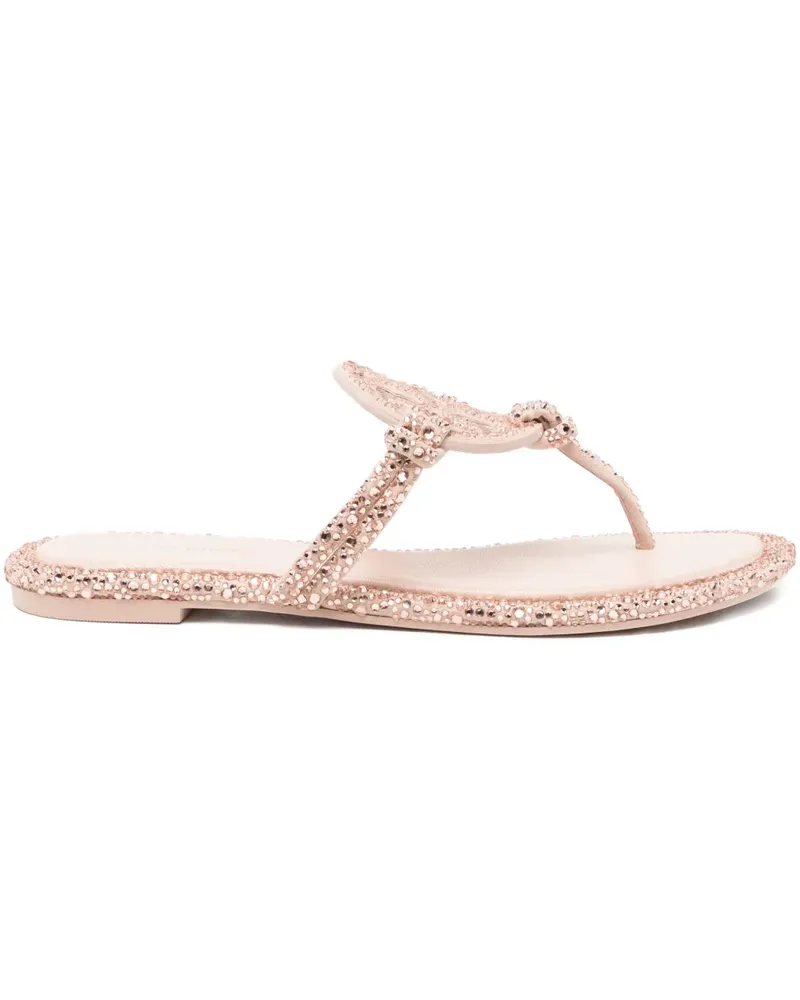 Tory Burch Miller Pave Sandalen - Rosa Rosa