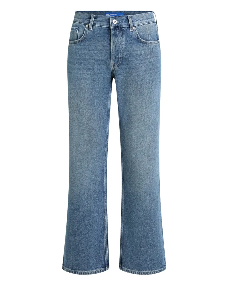 Karl Lagerfeld Jeans aus Bio-Baumwolle - Blau Blau