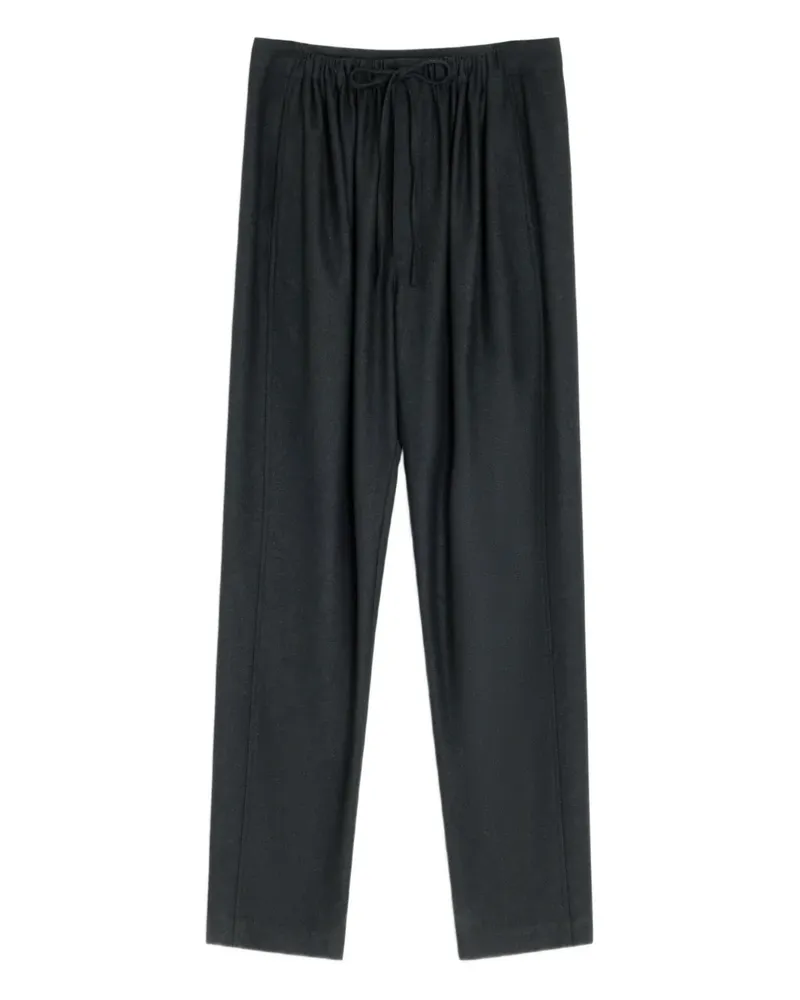 Christophe Lemaire Hose mit Kordelzug - Grau Grau