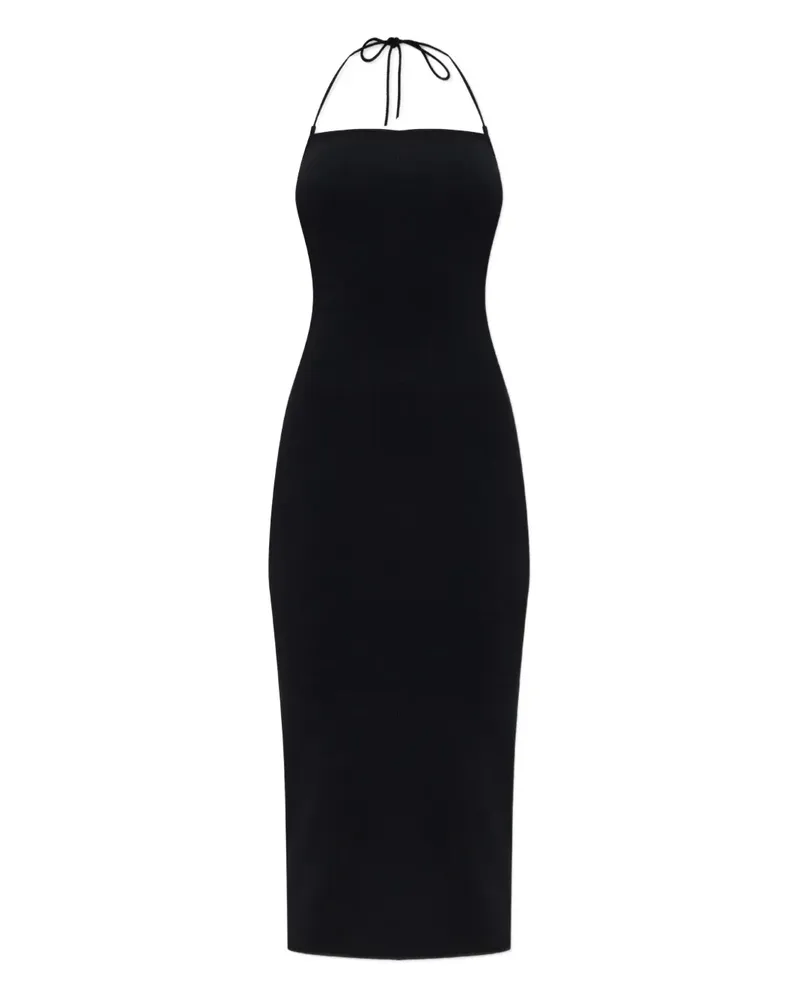 Cult Gaia Neckholder-Midikleid - Schwarz Schwarz