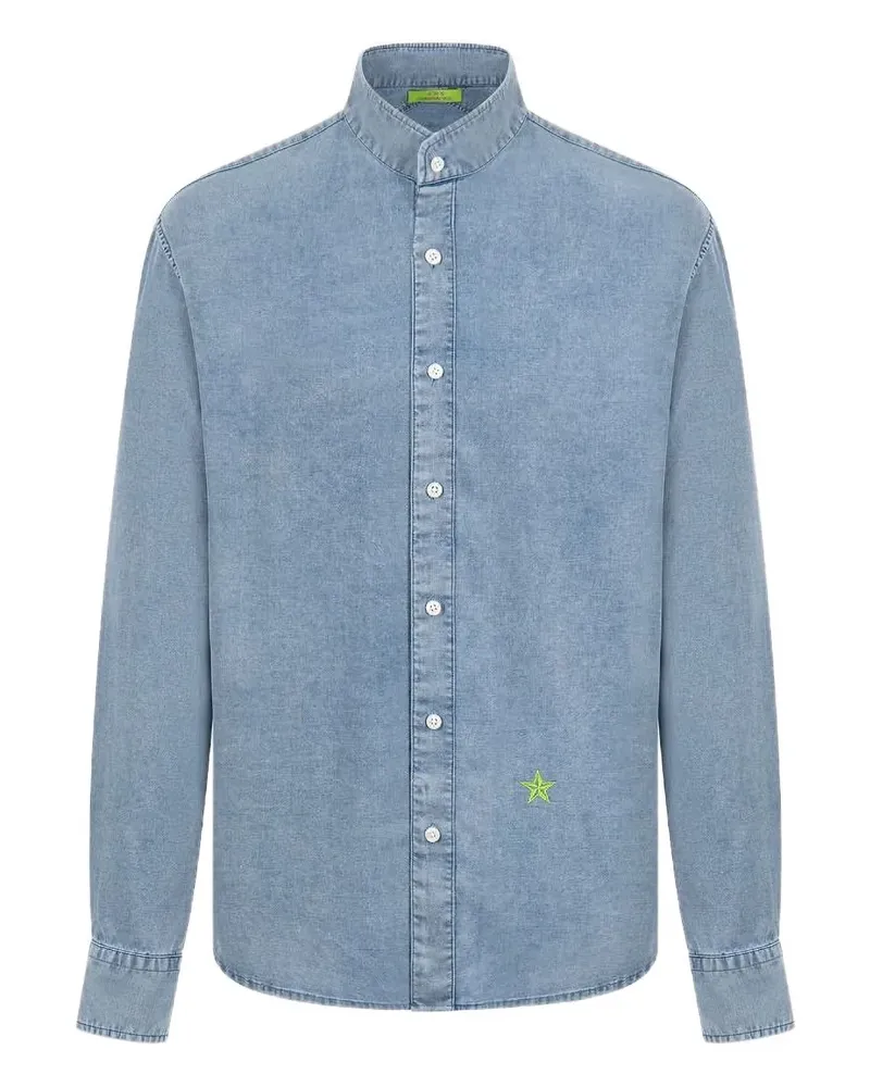 Shanghai Tang Klassisches Hemd - Blau Blau