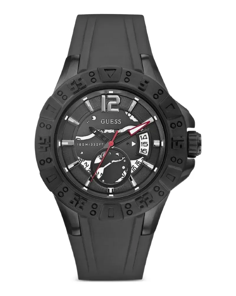 Guess Magnum Armbanduhr 44mm - Schwarz Schwarz