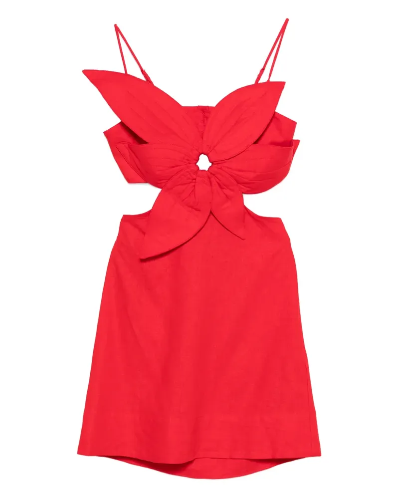 FARM Rio Minikleid mit Cut-Outs - Rot Rot