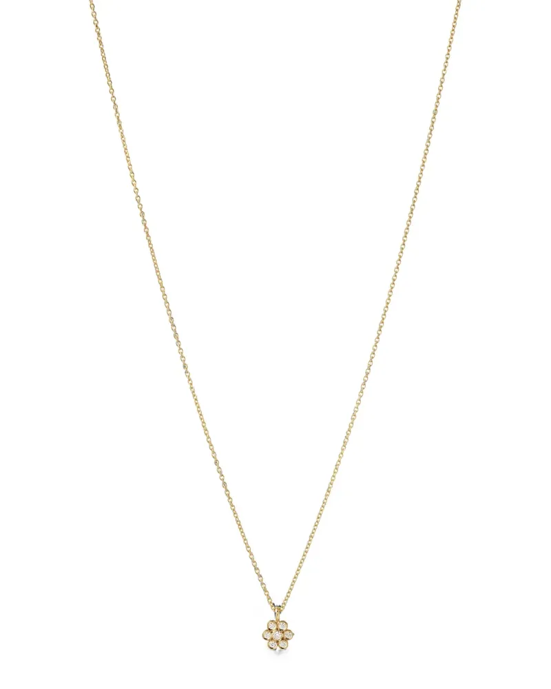 Sophie Bille Brahe Lily Fleur Halskette mit Diamant - Gold Gold