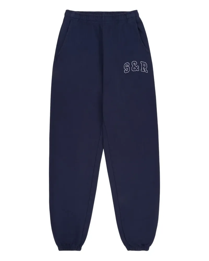 SPORTY & RICH ivy sweatpant - Blau Blau