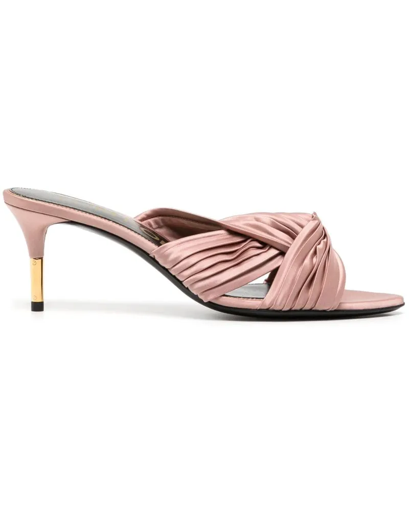 Tom Ford Sandalen mit Knotendetail 75mm - Rosa Rosa