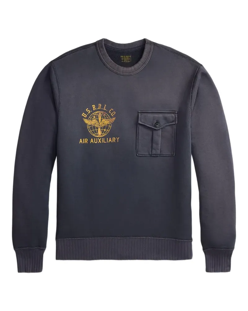 Ralph Lauren Sweatshirt mit Brusttasche - Grau Grau