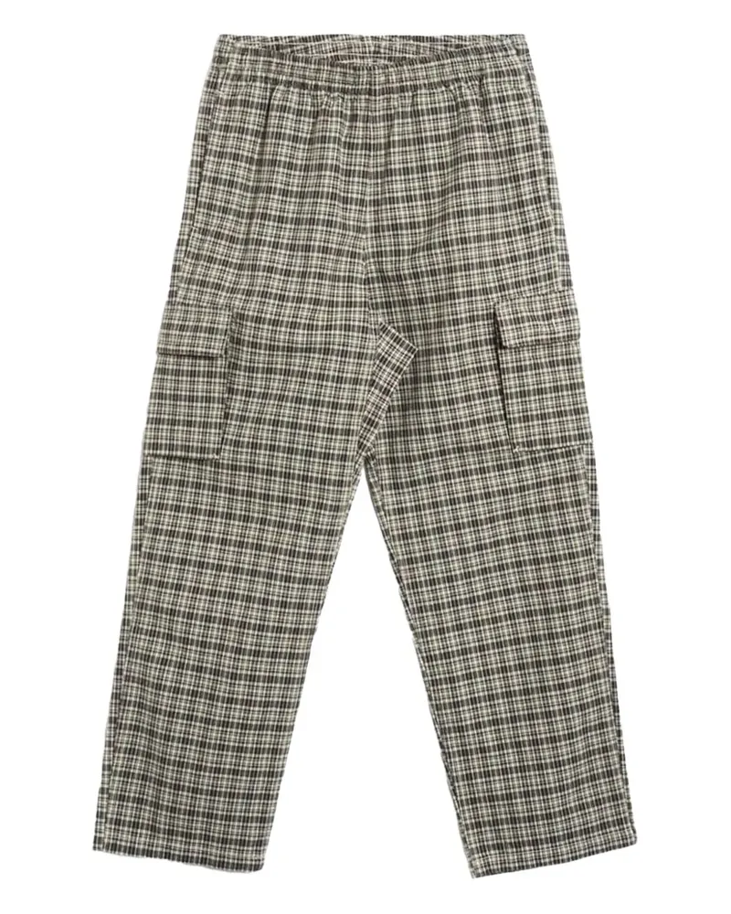GRAMICCI check-pattern cargo pants - Nude Nude