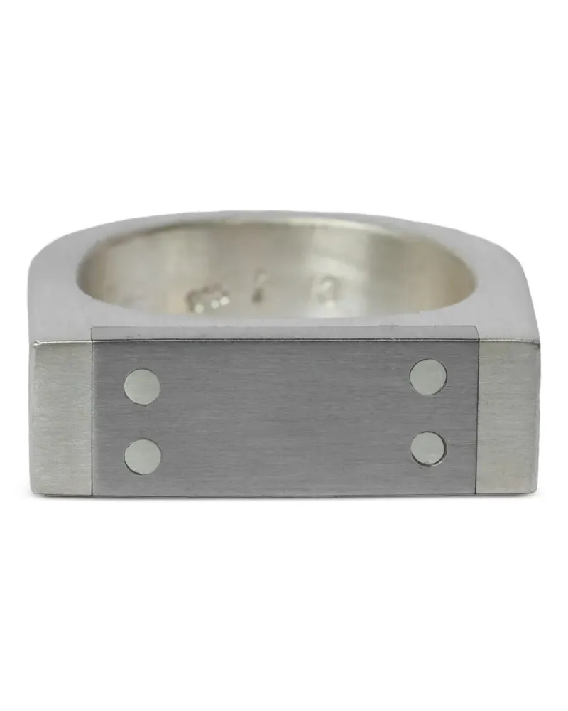 Parts Of Four Plate ring - Silber Silber