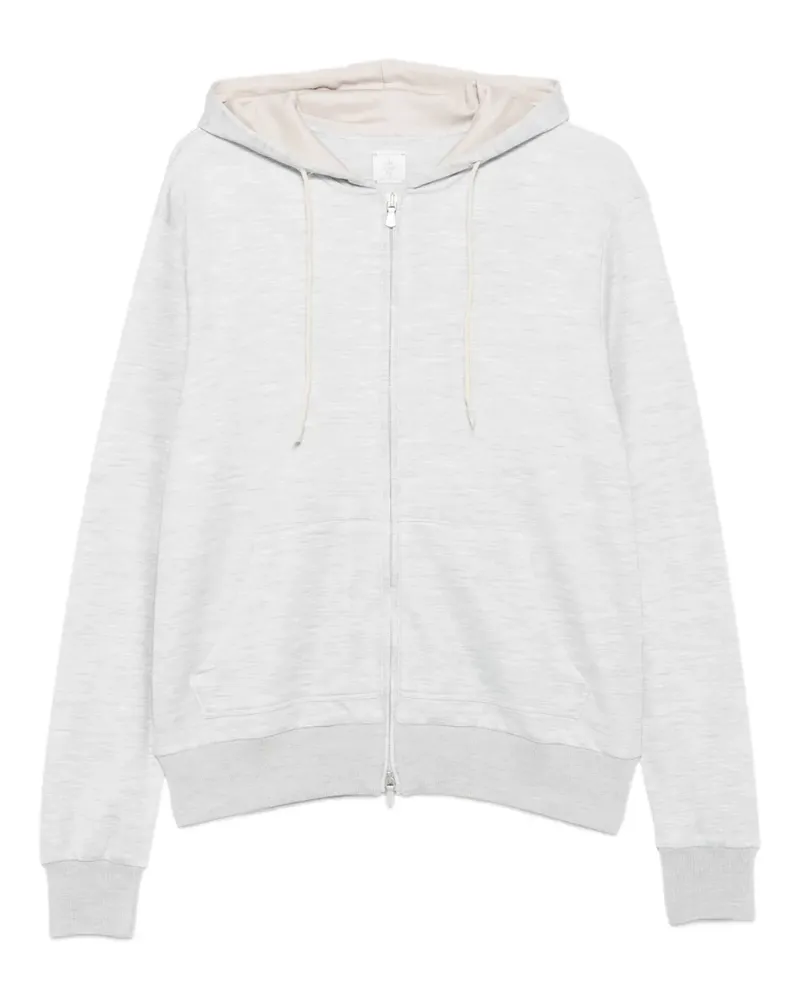 Eleventy Kapuzenjacke mit Reißverschluss - Grau Grau