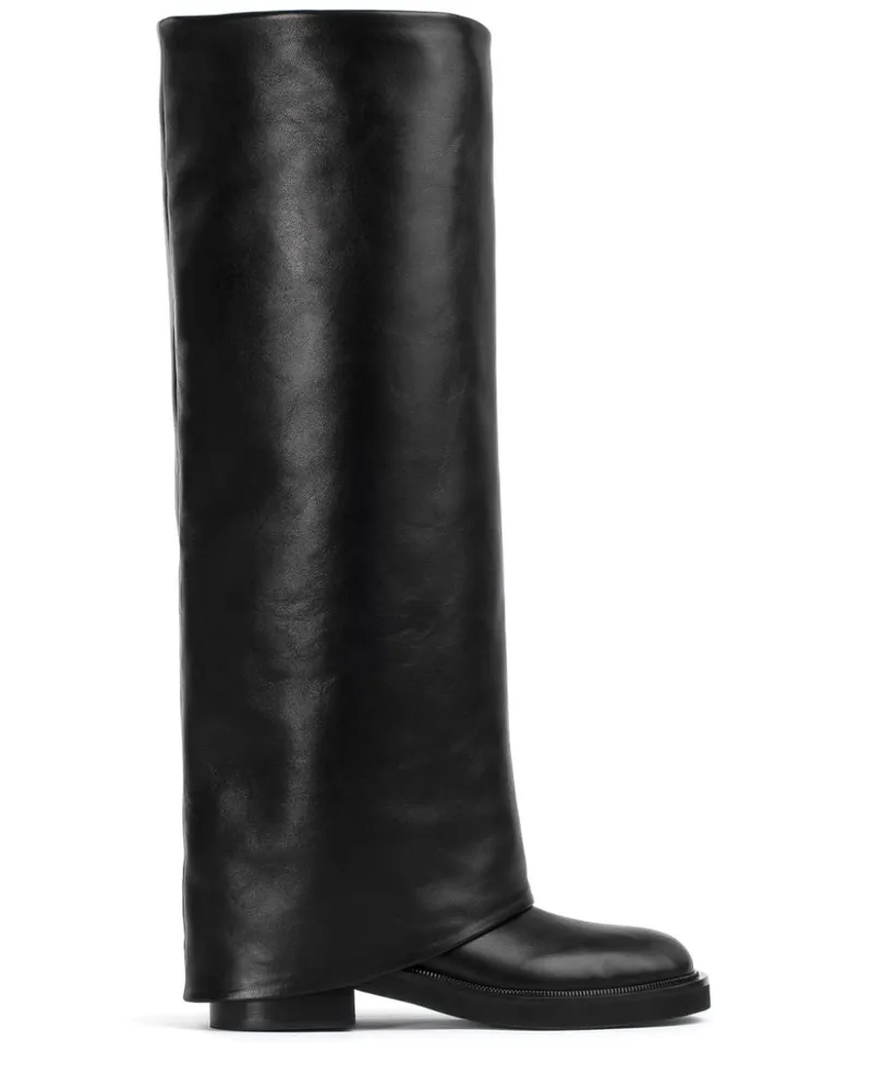 Le Silla Harley Stiefel 50mm - Schwarz Schwarz