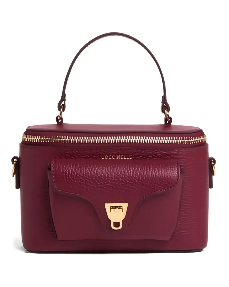 Coccinelle Schultertasche mit Reißverschluss - Rot Rot